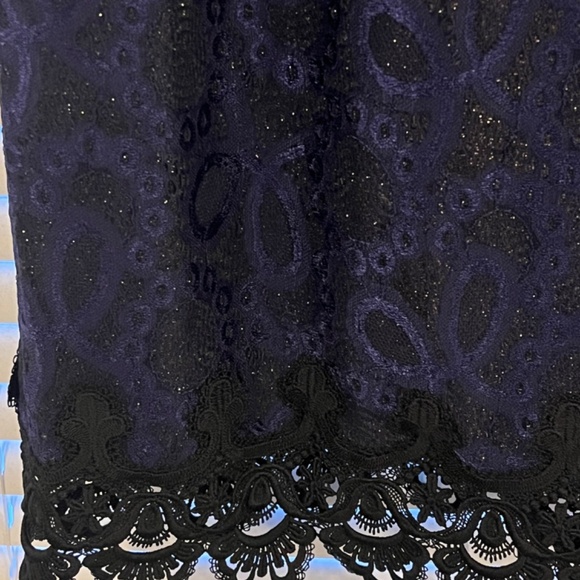 Jacquard Dress: 🇺🇦Prom, Bridesmaids, Cocktail XS electric blue color - Picture 7 of 9